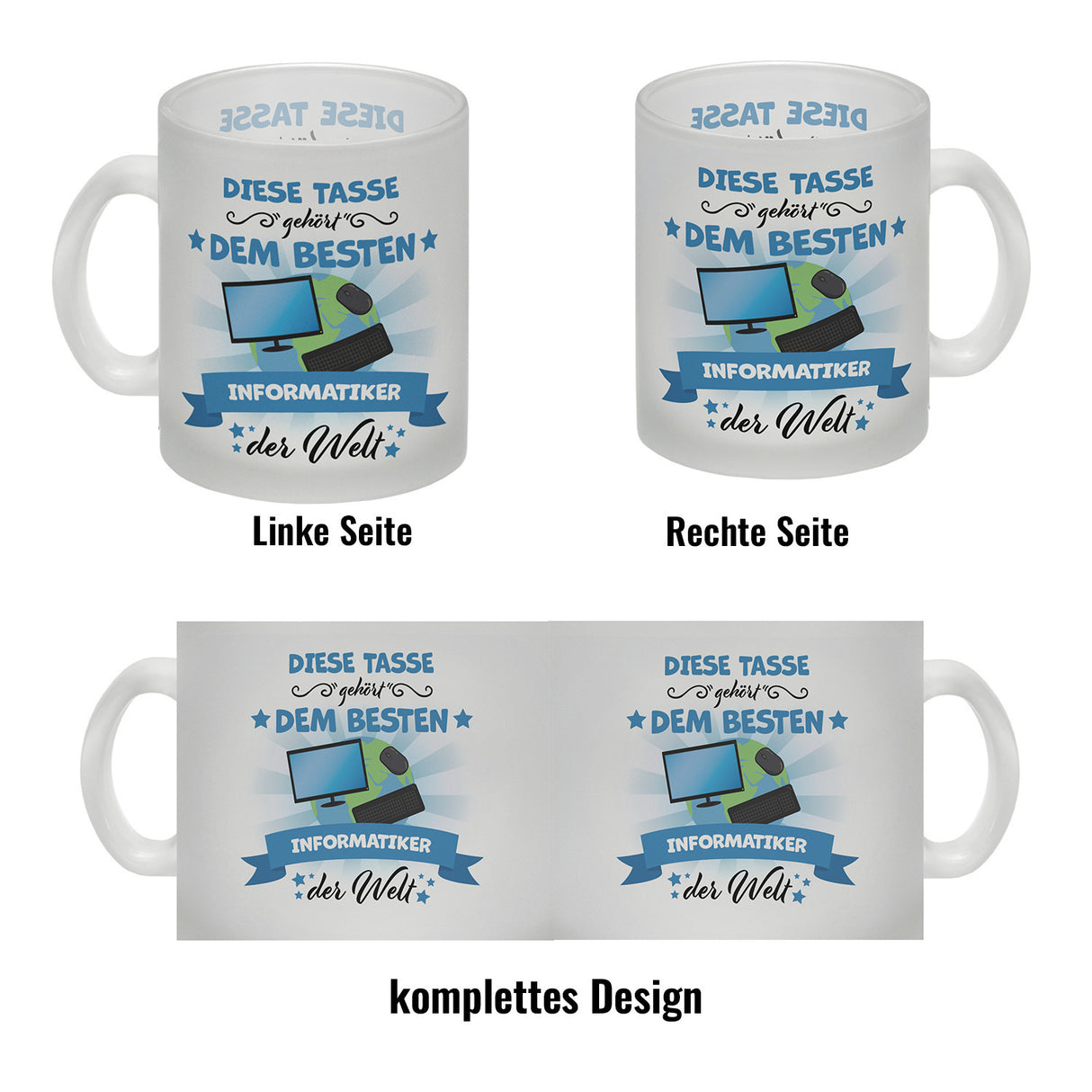 Bester Informatiker der Welt Kaffeebecher