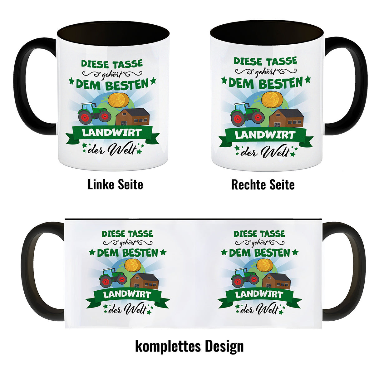Bester Landwirt der Welt Kaffeebecher