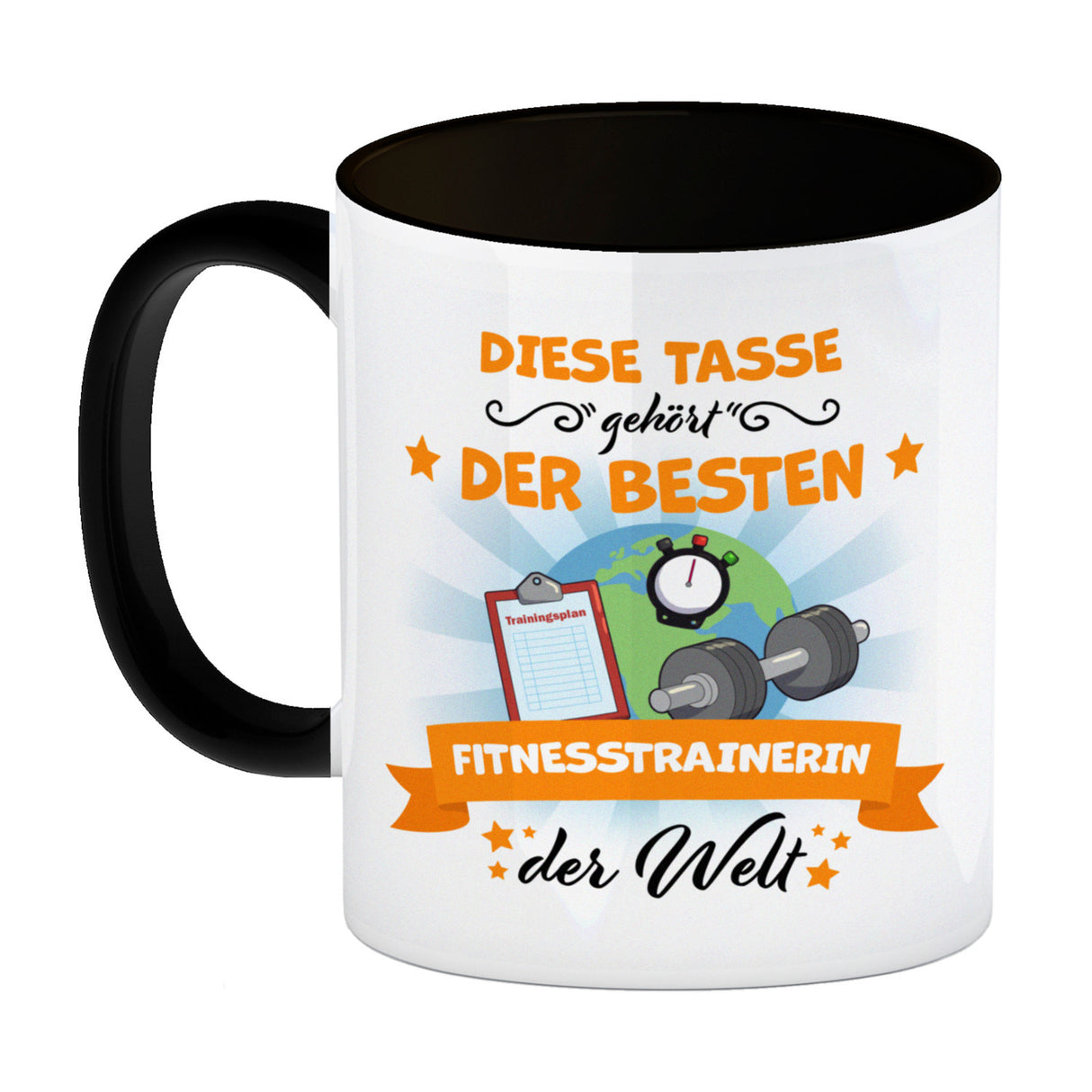 Beste Fitnesstrainerin der Welt Kaffeebecher