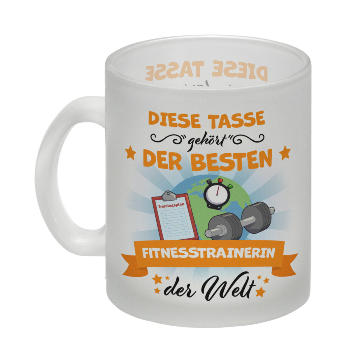 Beste Fitnesstrainerin der Welt Kaffeebecher