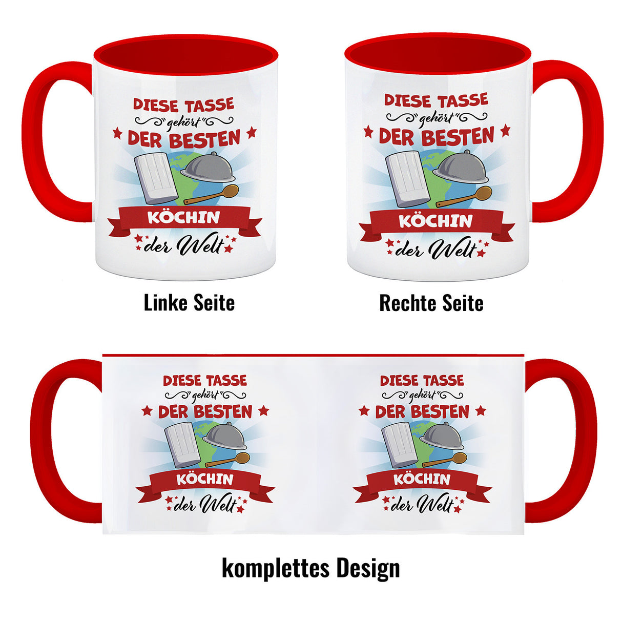 Beste Köchin der Welt Kaffeebecher