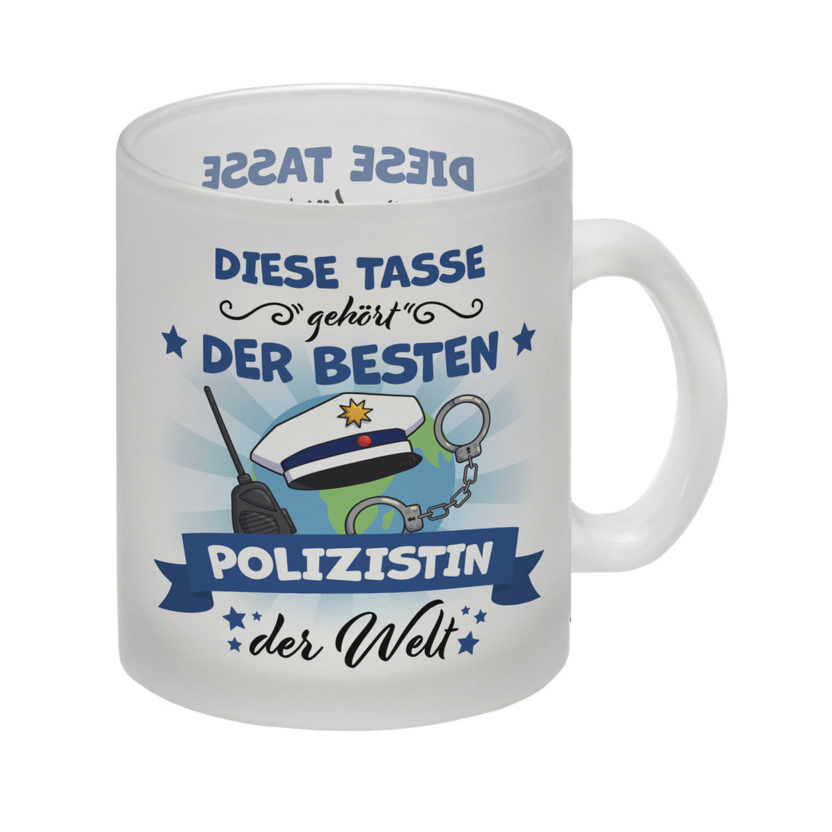 Beste Polizistin der Welt Kaffeebecher