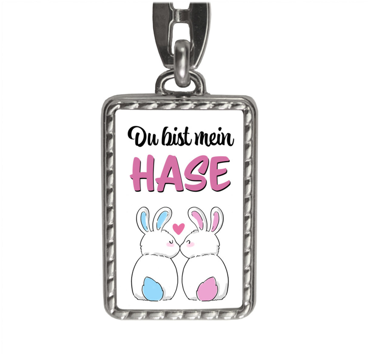 Du bist mein Hase Schlüsselanhänger