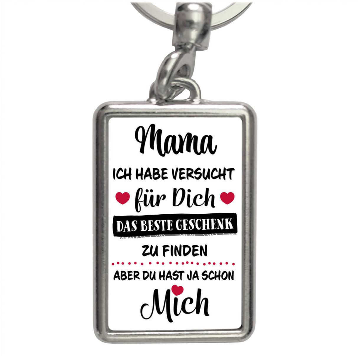 Bruder - das beste Geschenk für dich bin ich Schlüsselanhänger