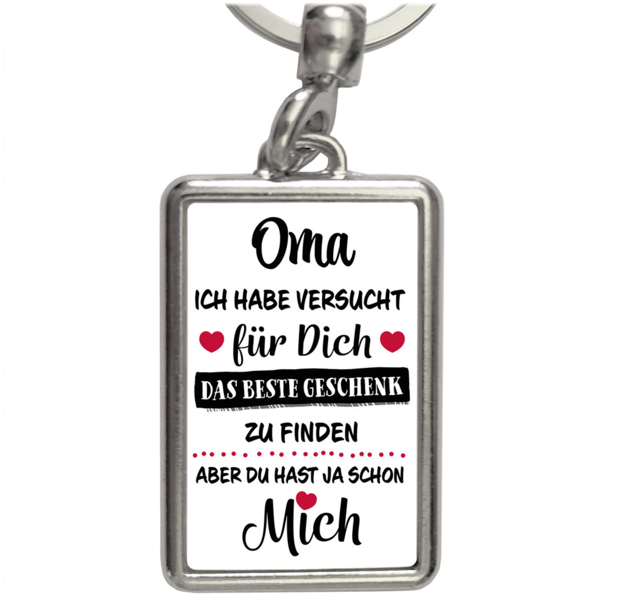 Bruder - das beste Geschenk für dich bin ich Schlüsselanhänger