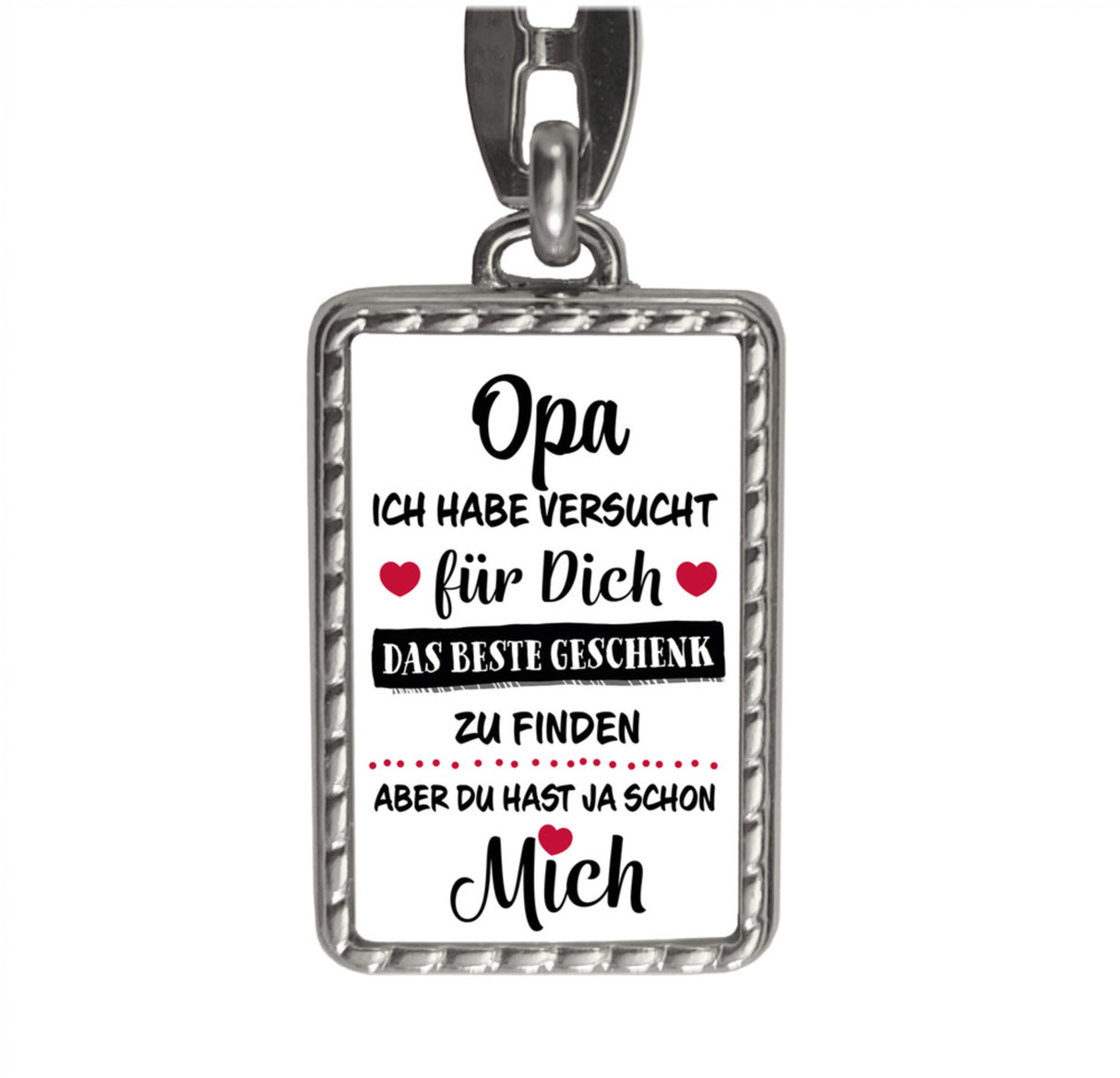 Bruder - das beste Geschenk für dich bin ich Schlüsselanhänger