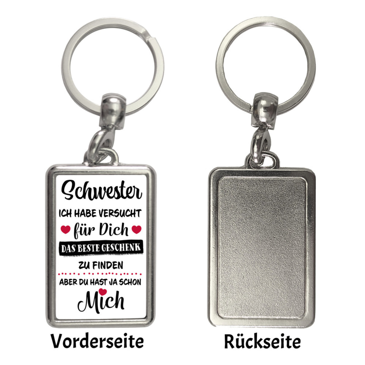 Bruder - das beste Geschenk für dich bin ich Schlüsselanhänger