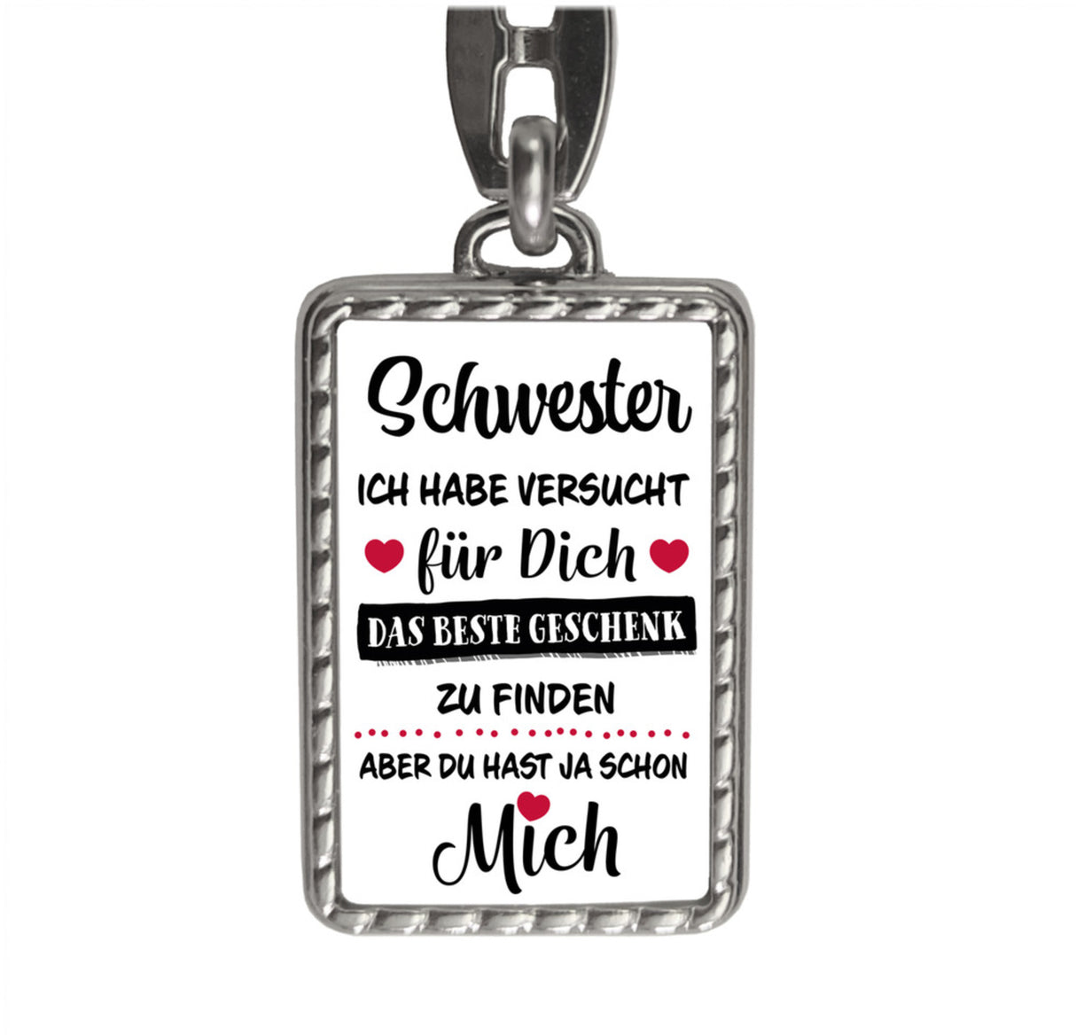 Bruder - das beste Geschenk für dich bin ich Schlüsselanhänger