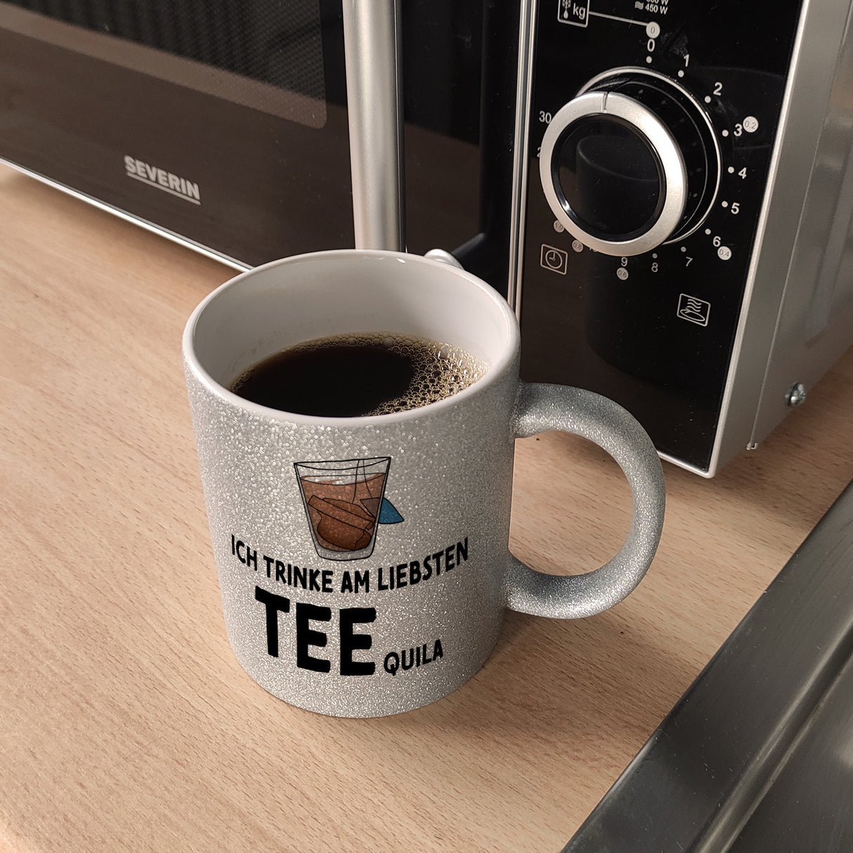 Ich trinke am liebsten Teequila Kaffeebecher