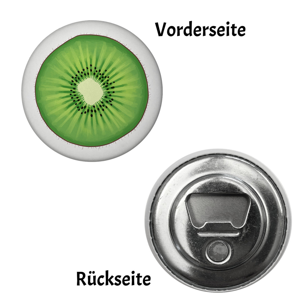 Kiwi Magnet rund