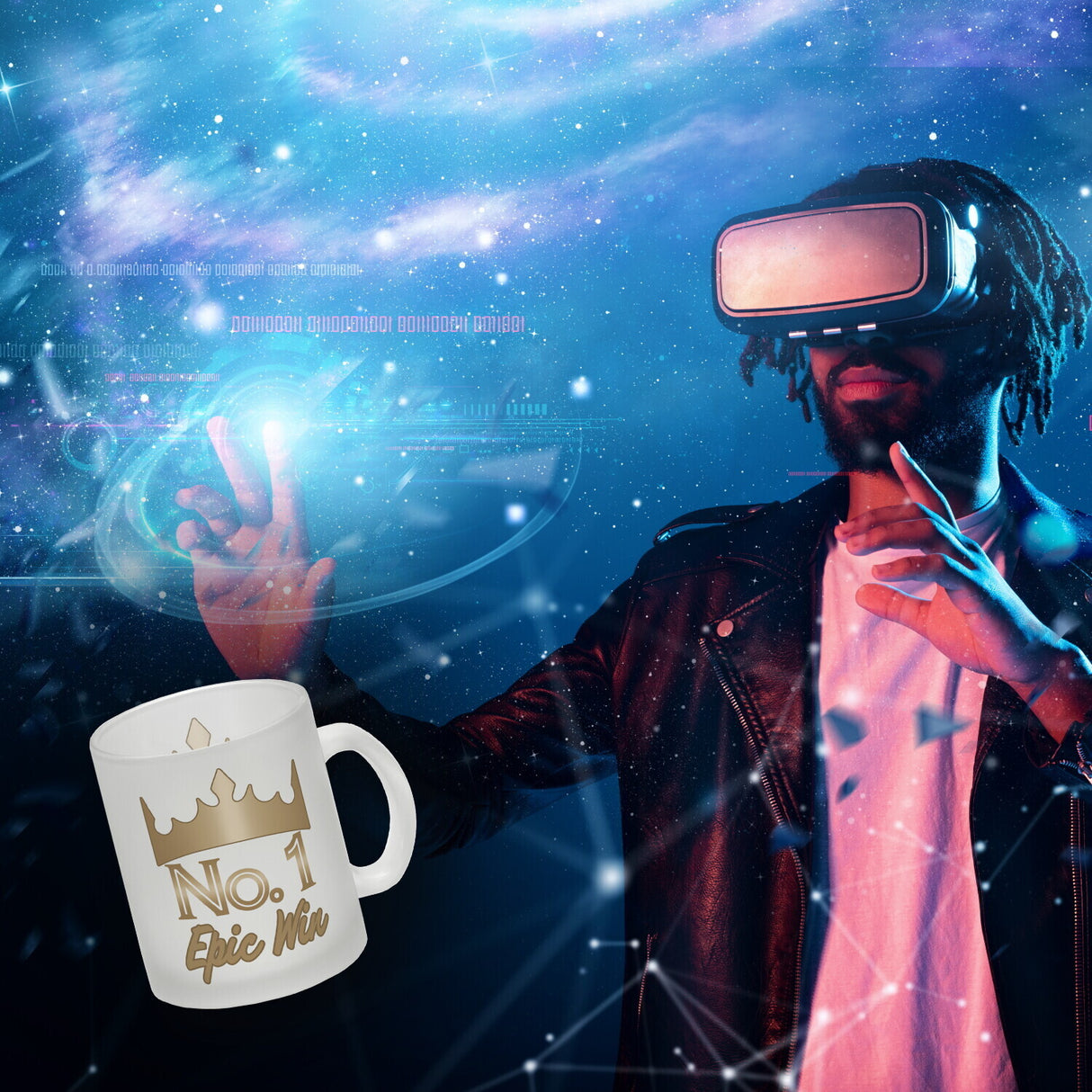 Epic Win Zocker Kaffeebecher für den Besten der Besten