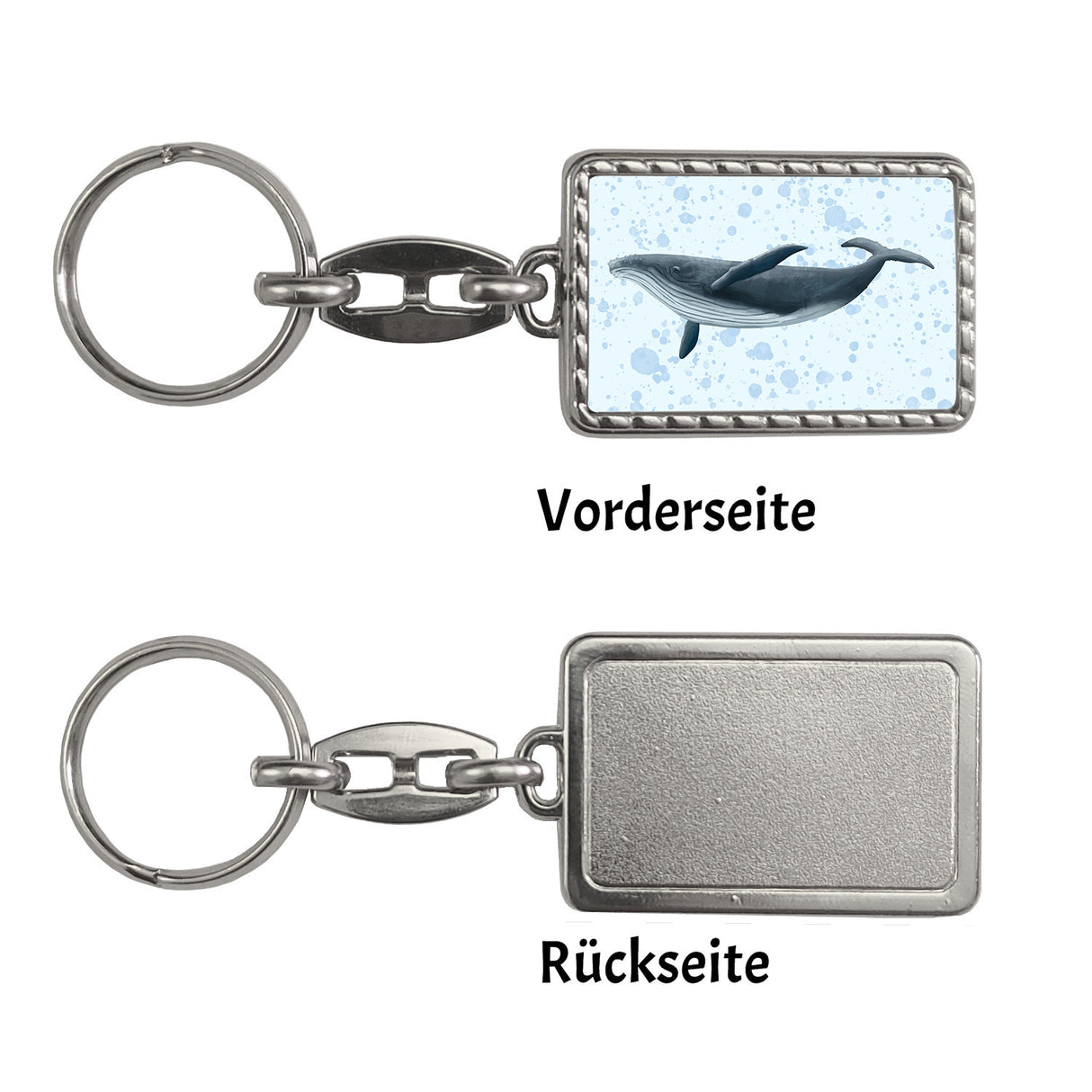 Buckelwal Schlüsselanhänger