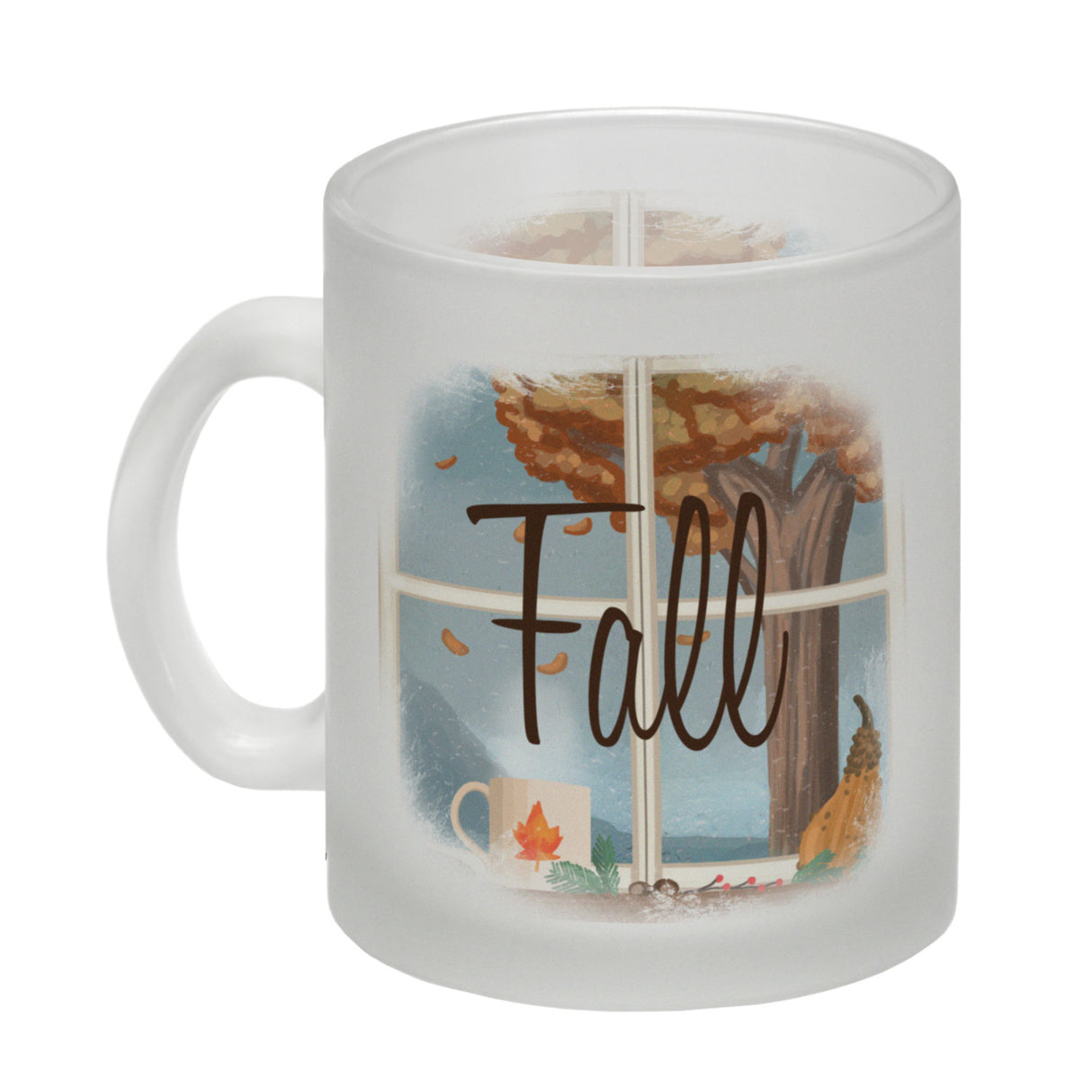 Fall Herbst Kaffeebecher mit herbstlichem Motiv