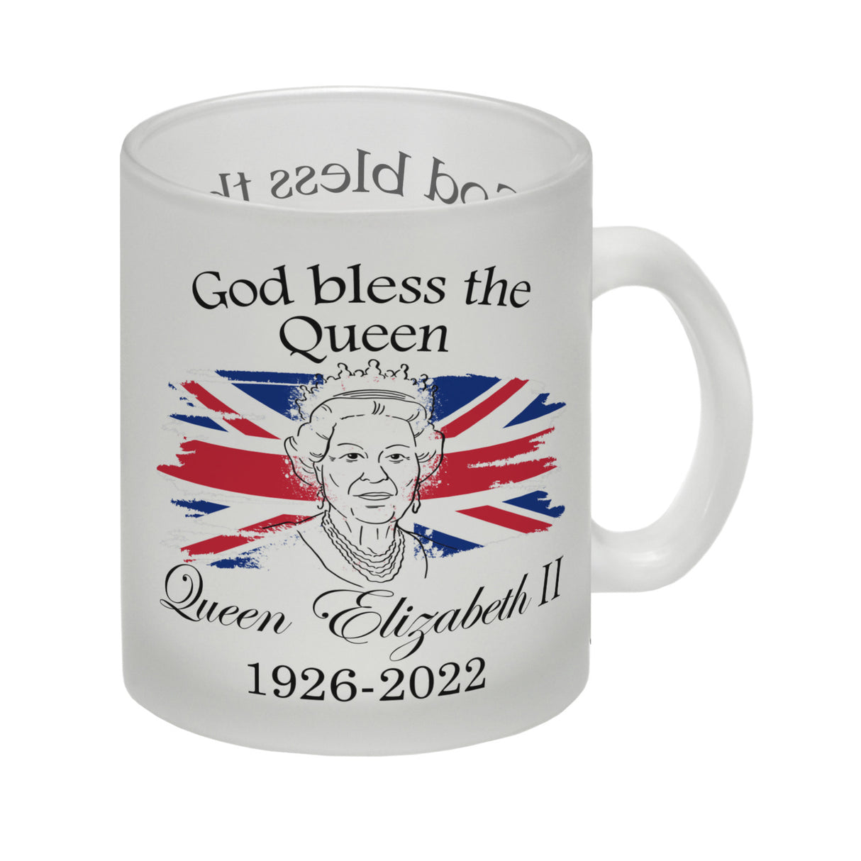 God bless the Queen Kaffeebecher