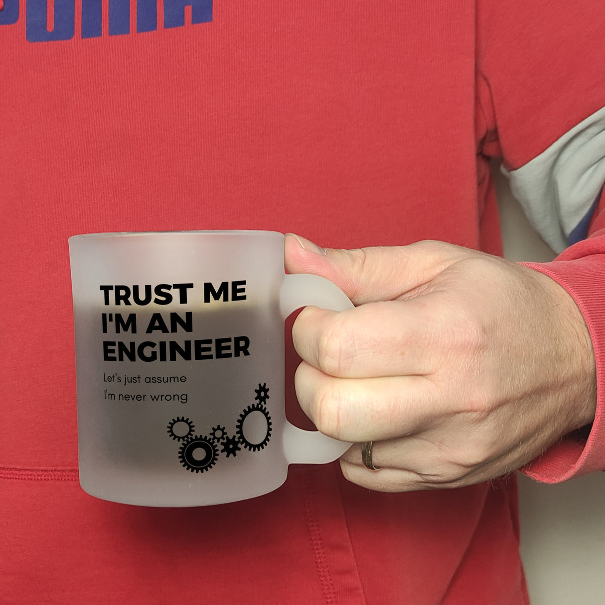Trust me I'm an engineer Kaffeebecher