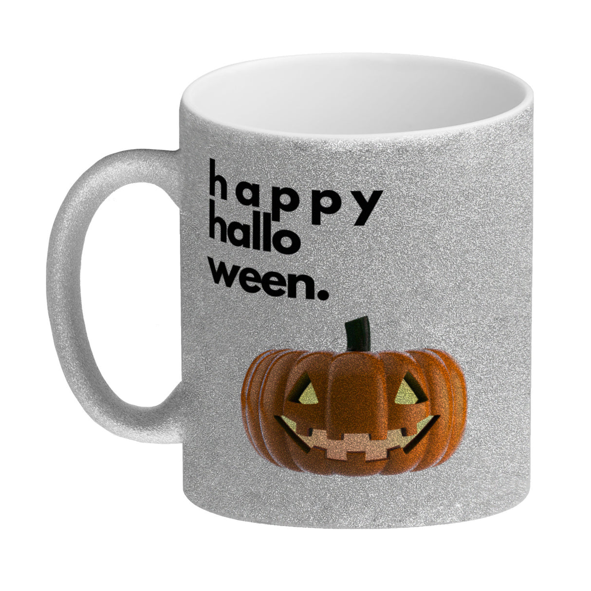Happy Halloween Kürbis Kaffeebecher