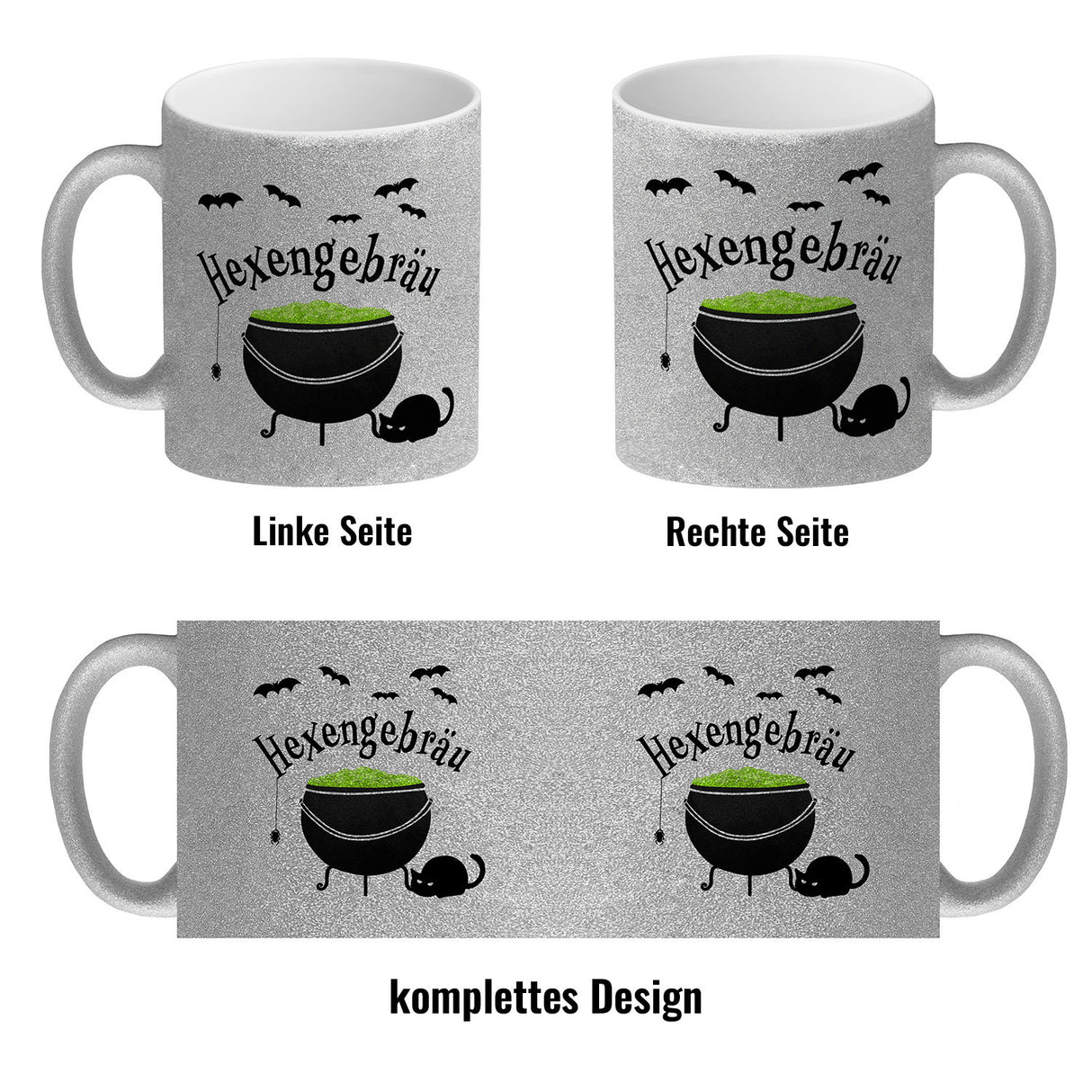Hexengebräu Kaffeebecher für Halloween