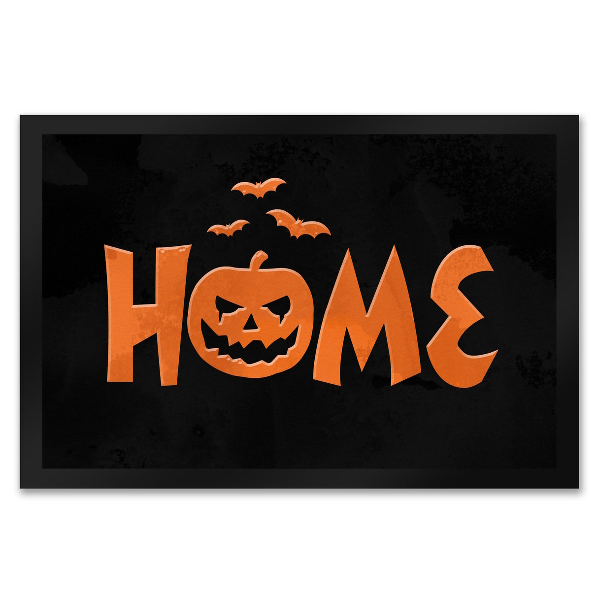 Home Fußmatte für Halloween mit Kürbis