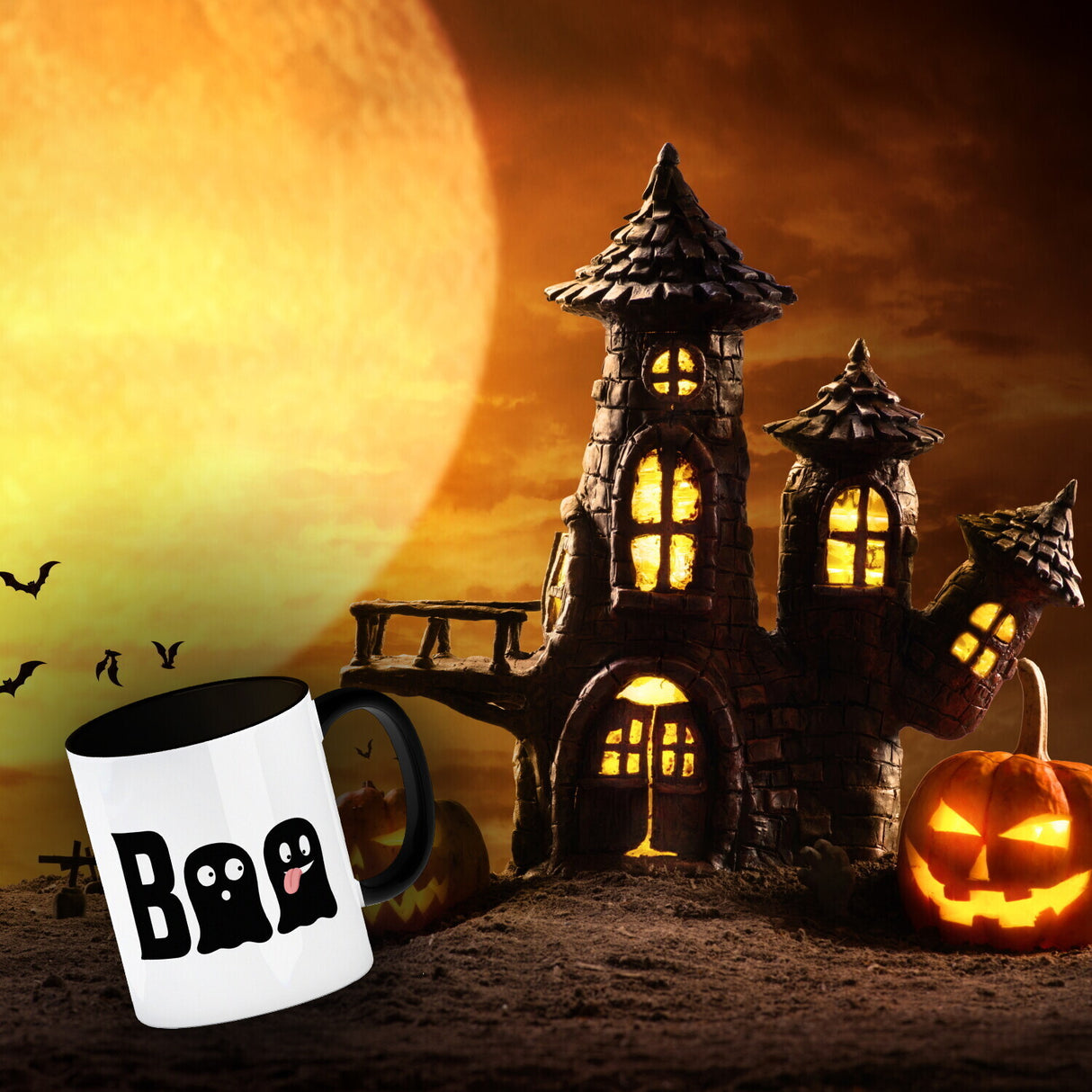 Boo Gespenster Kaffeebecher