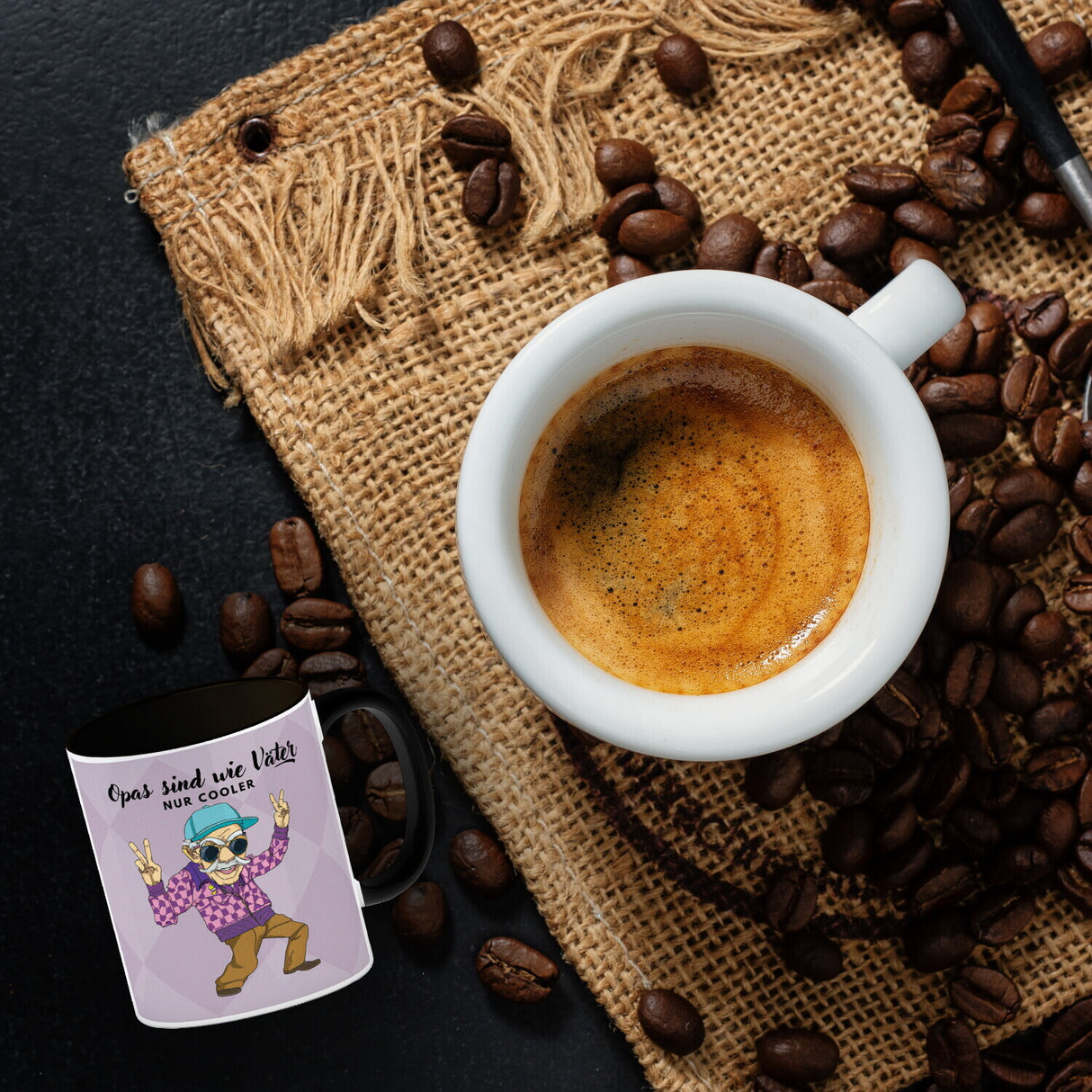 Opas sind wie Väter nur cooler Kaffeebecher