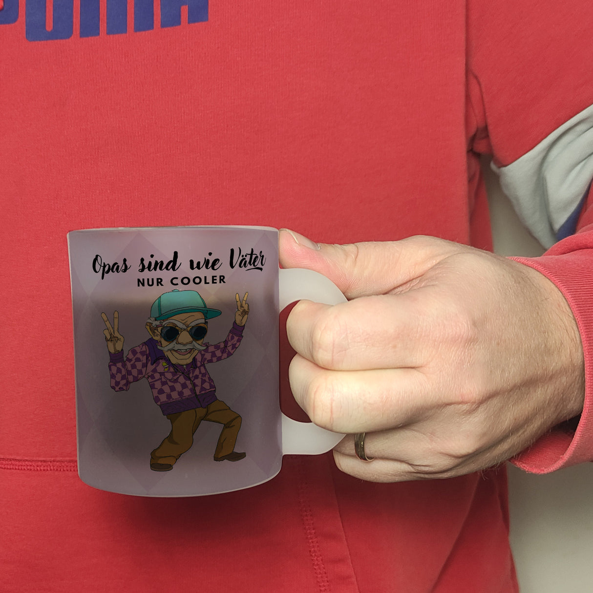 Opas sind wie Väter nur cooler Kaffeebecher