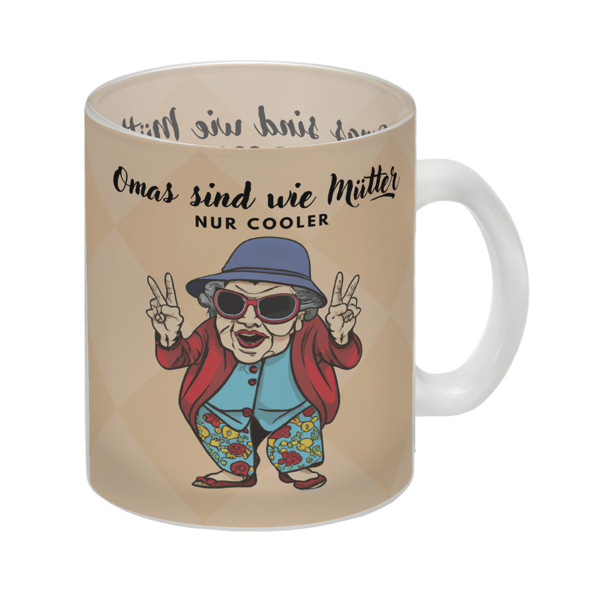 Omas sind wie Mütter nur cooler Kaffeebecher