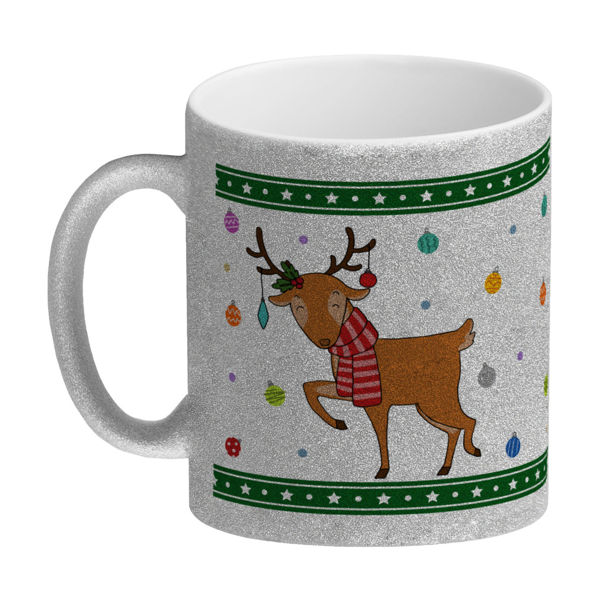 Süßes Weihnachtsrentier Weihnachten Kaffeebecher