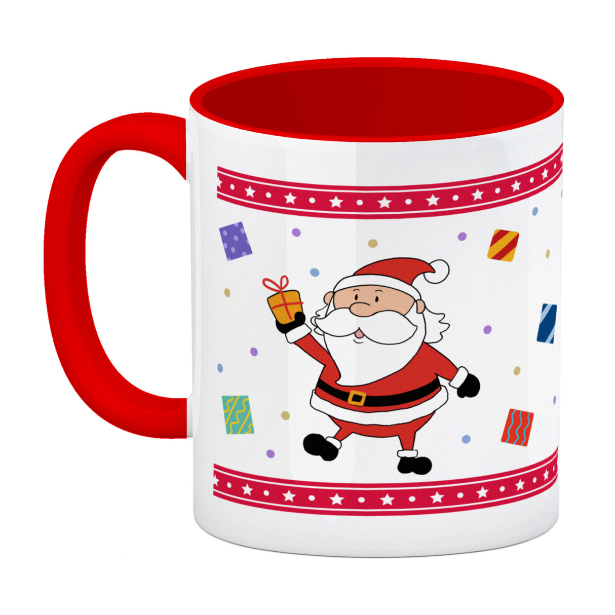 Weihnachtsmann Weihnachten Kaffeebecher