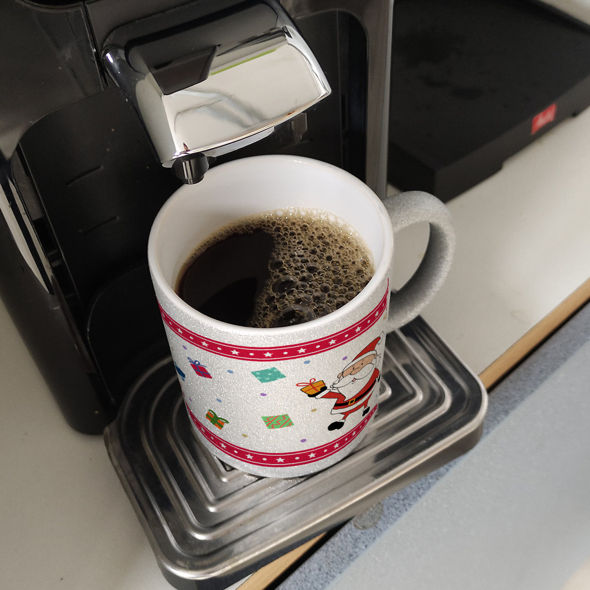 Weihnachtsmann Weihnachten Kaffeebecher