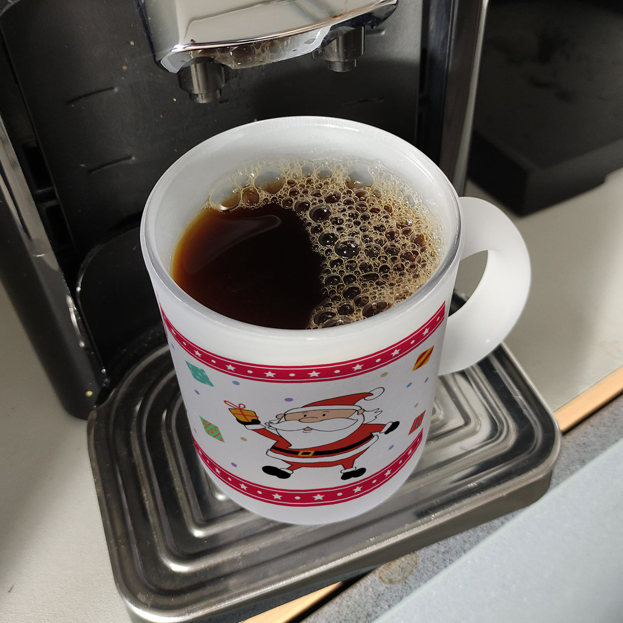 Weihnachtsmann Weihnachten Kaffeebecher