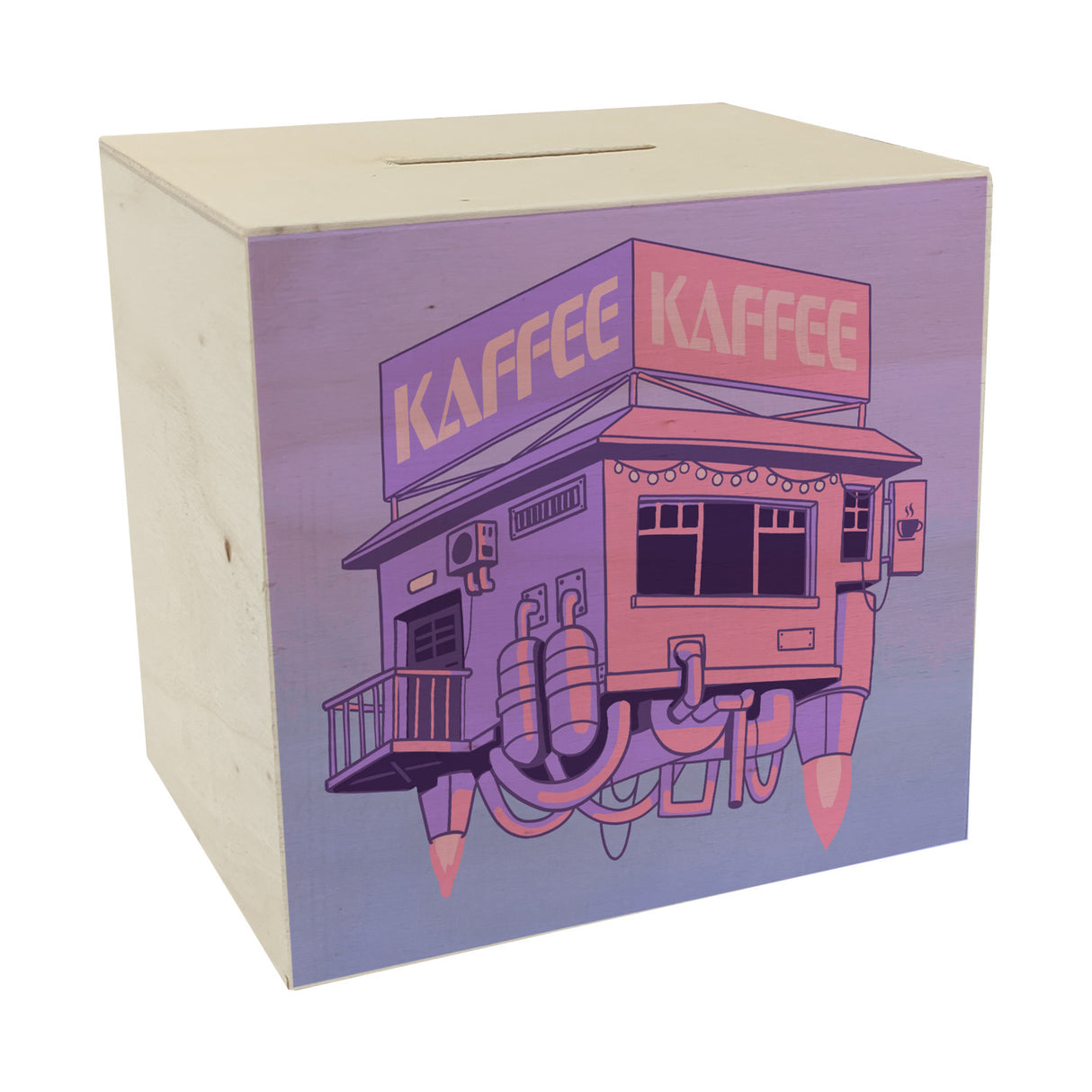 Science-Fiction Kaffeekasse Spardose