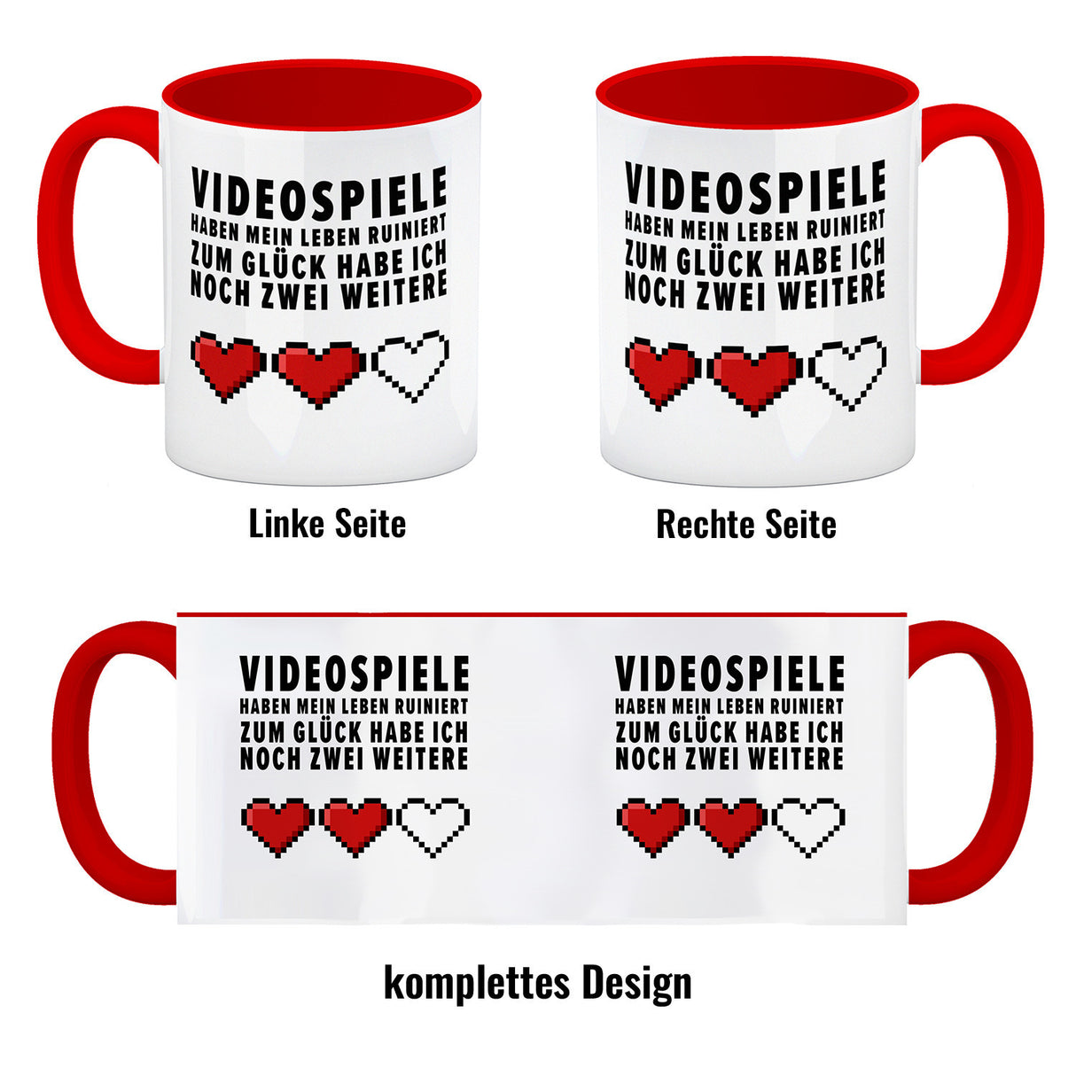 Videospiele haben mein Leben ruiniert… Kaffeebecher