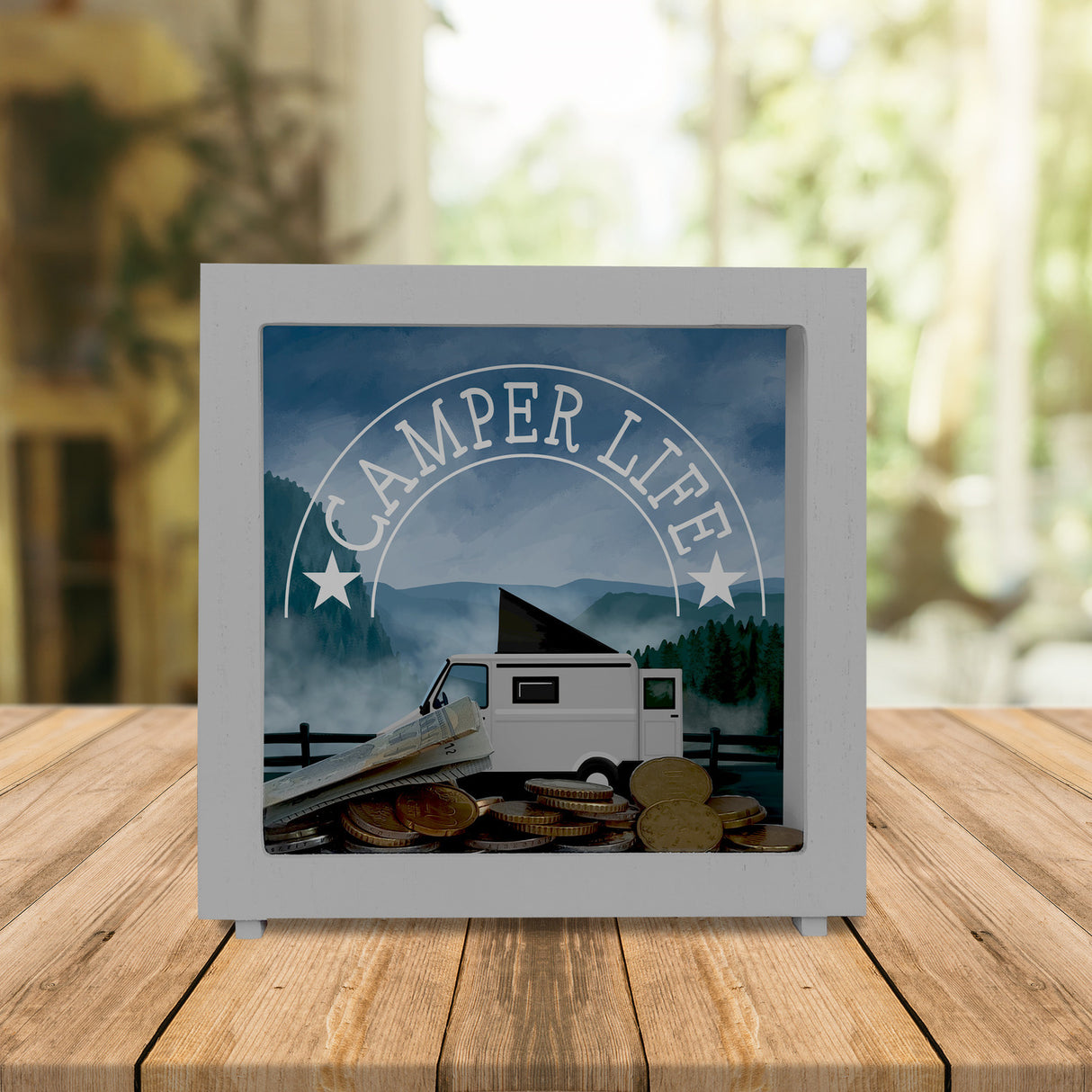 Camper Life mit Campervan Spardose