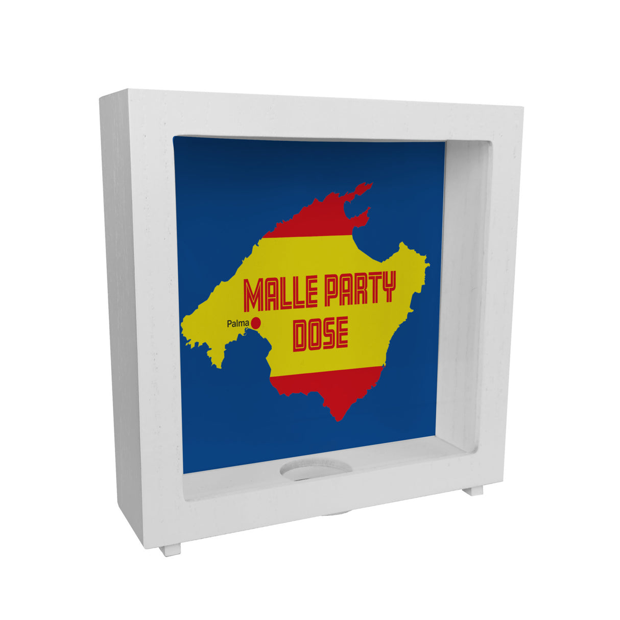 Malle Party Spardose mit Mallorca Motiv