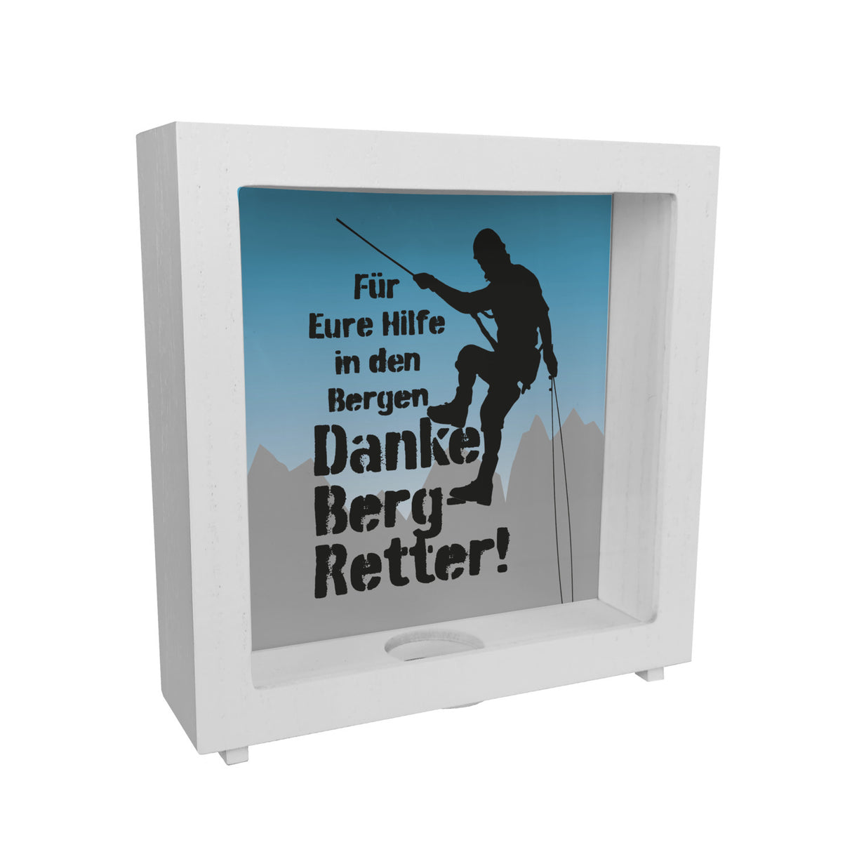 Danke an die Bergretter Spardose