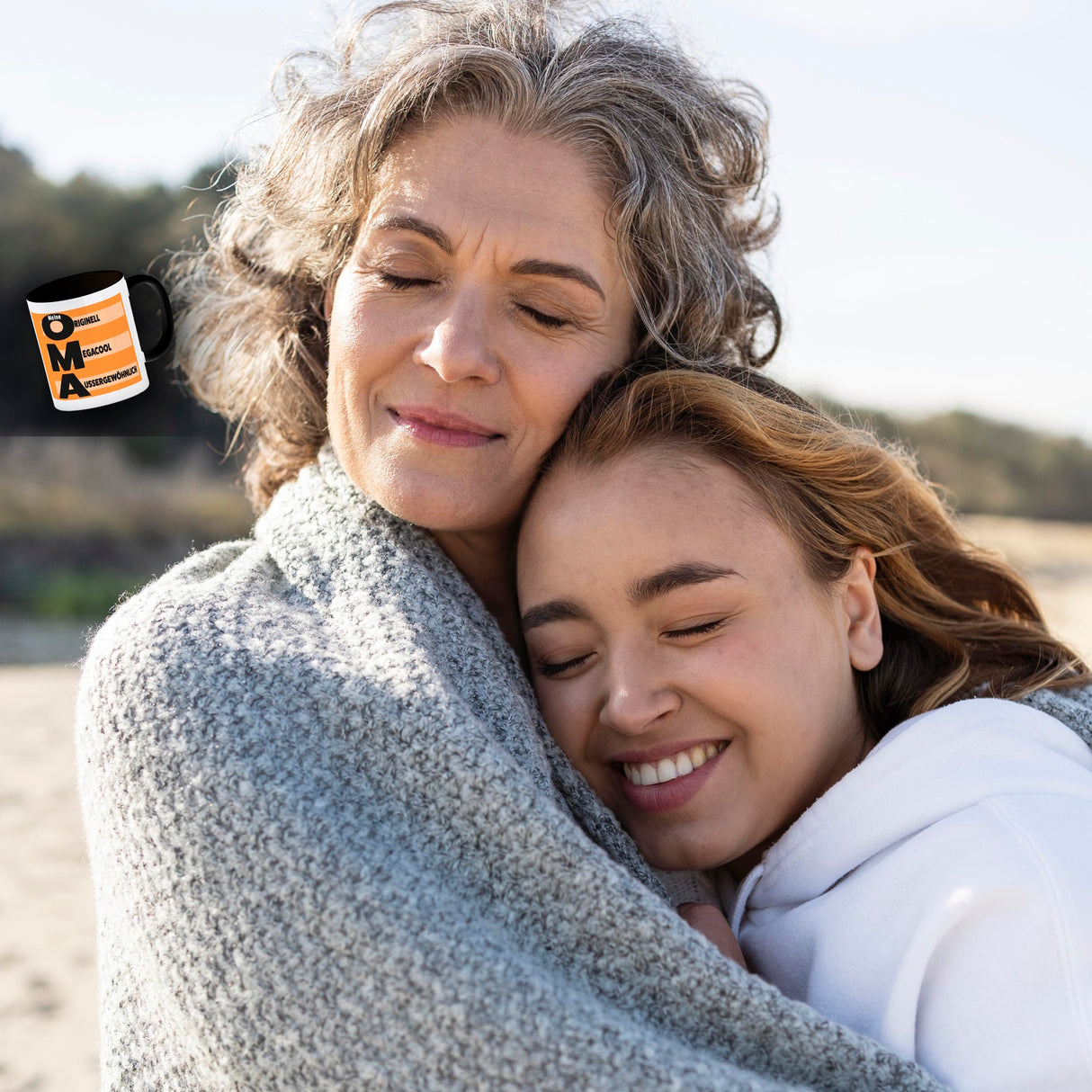 Meine Oma - Originell Megacool Außergewöhnlich Kaffeebecher in orange