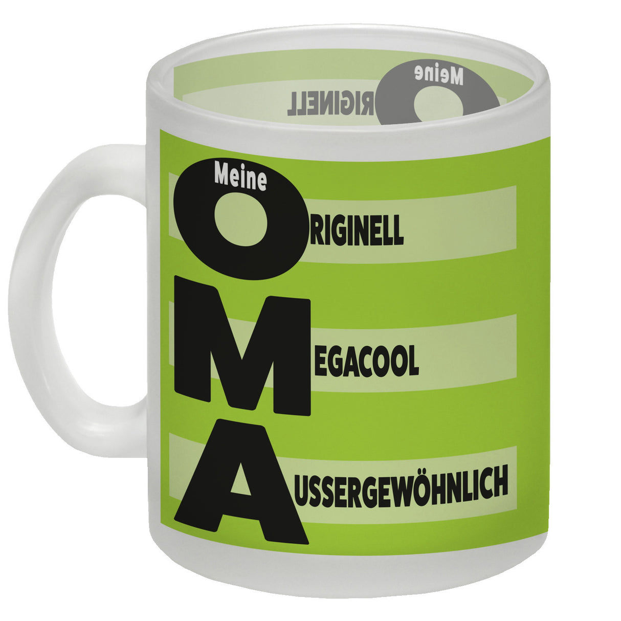 Meine Oma - Originell Megacool Außergewöhnlich Kaffeebecher in orange