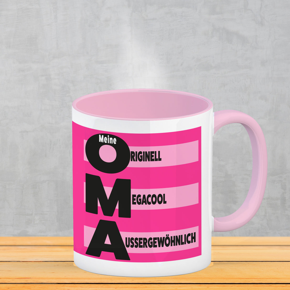 Meine Oma - Originell Megacool Außergewöhnlich Kaffeebecher in orange