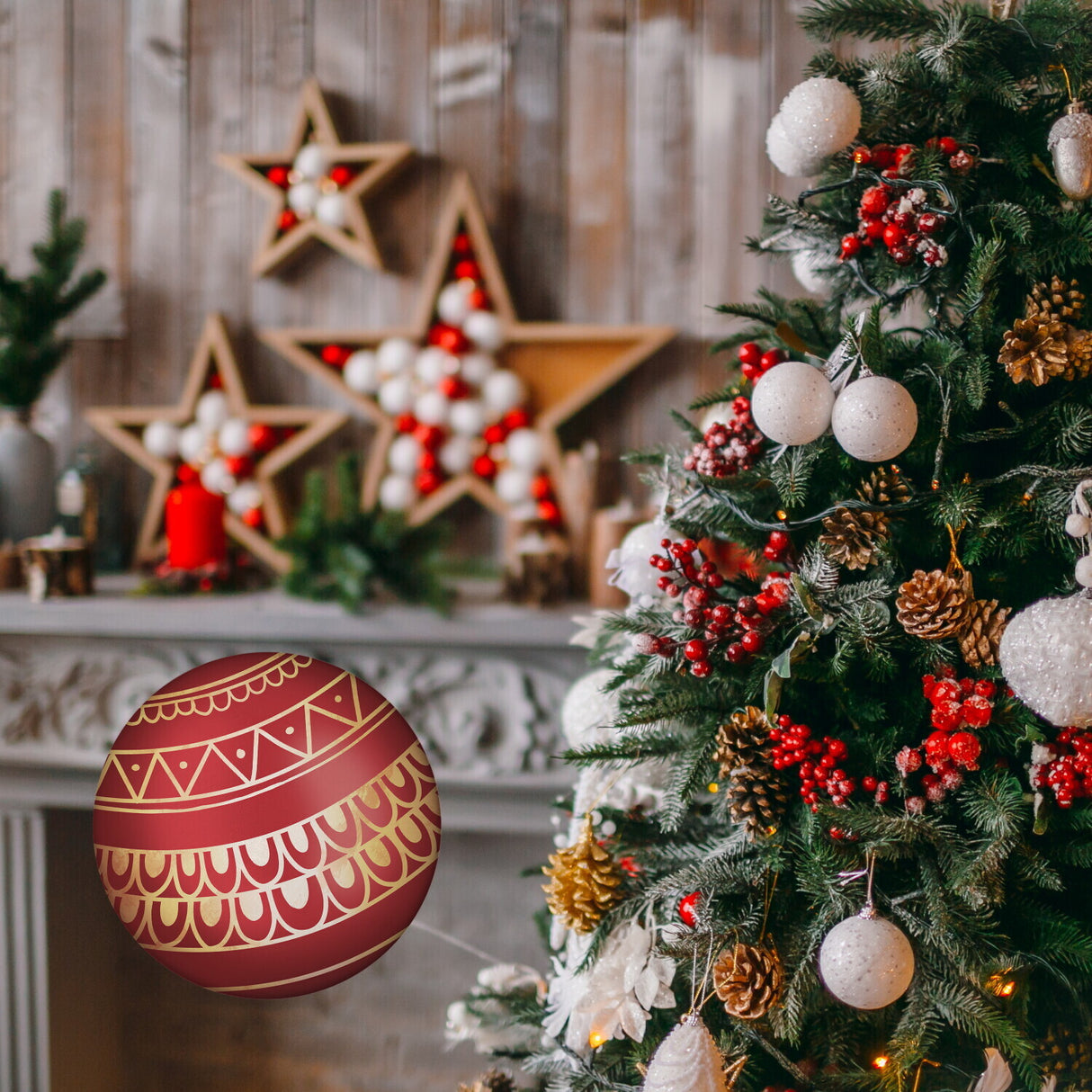 Weihnachtskugel Weihnachten Kühlschrankmagnet
