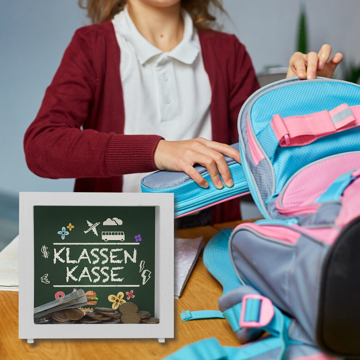Klassenkasse für die Schule Spardose