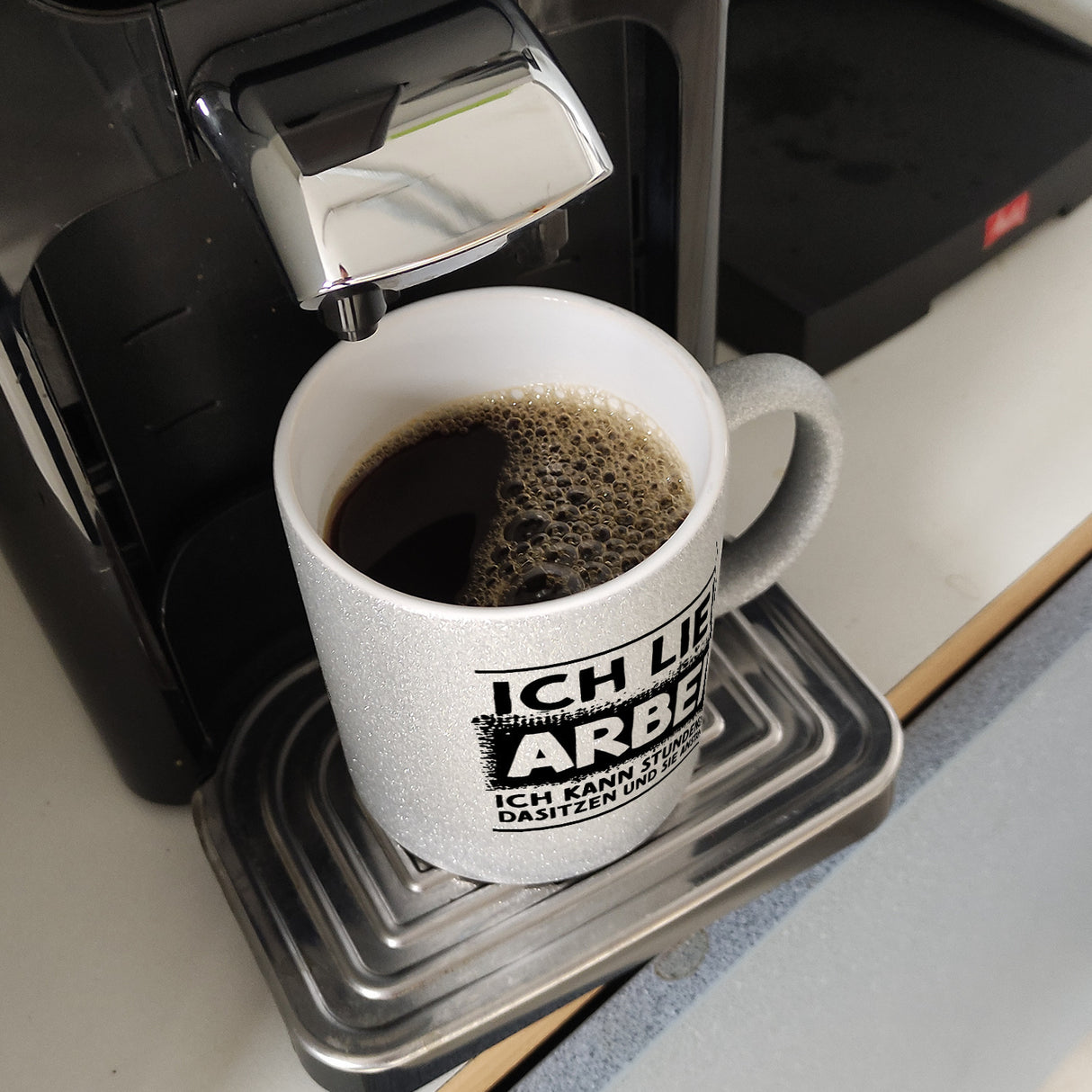 Ich liebe Arbeit… Büro Kaffeebecher