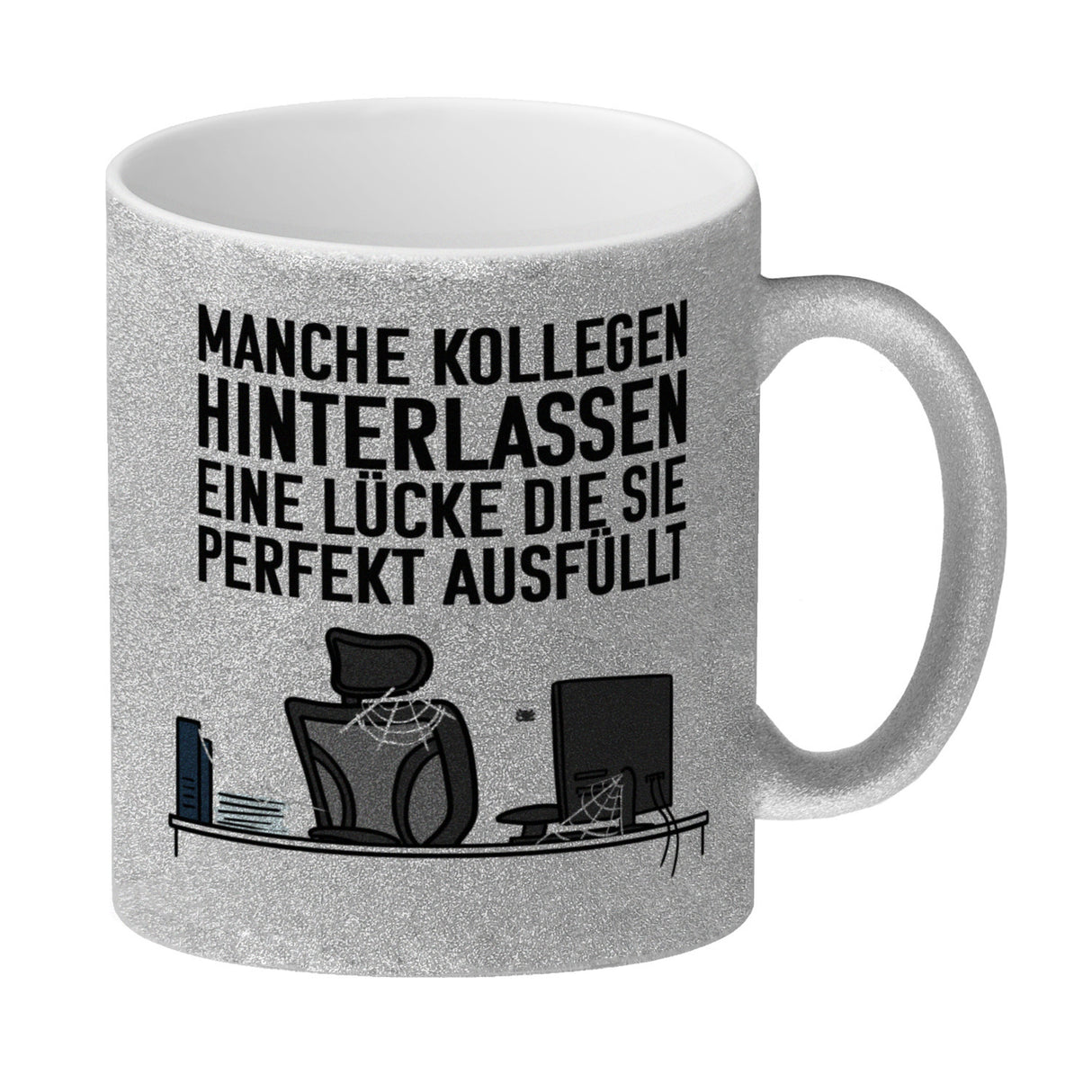 Manche Kollegen hinterlassen eine Lücke… Kaffeebecher