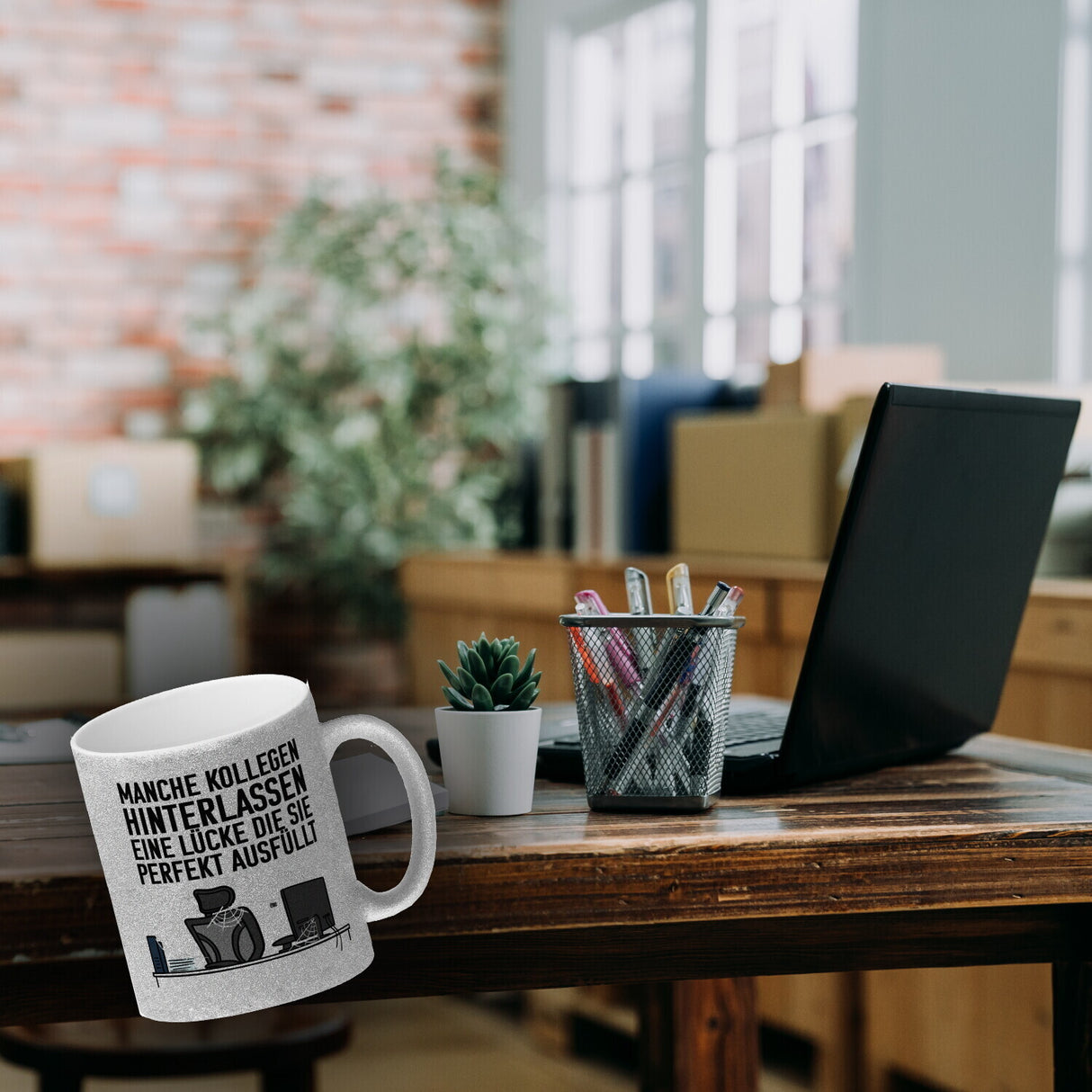 Manche Kollegen hinterlassen eine Lücke… Kaffeebecher