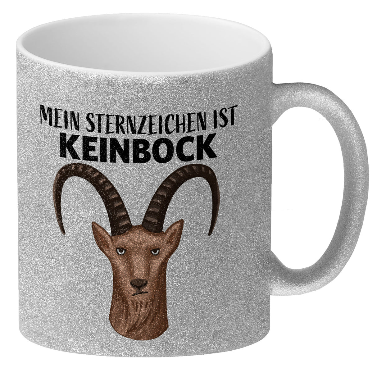 Mein Sternzeichen ist Keinbock Sternbild Kaffeebecher