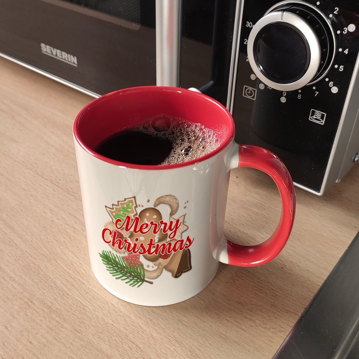 Merry Christmas Lebkuchen Kaffeebecher