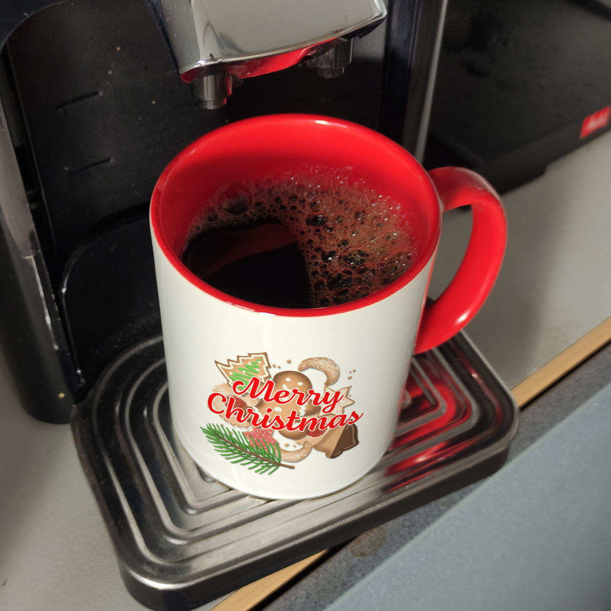 Merry Christmas Lebkuchen Kaffeebecher