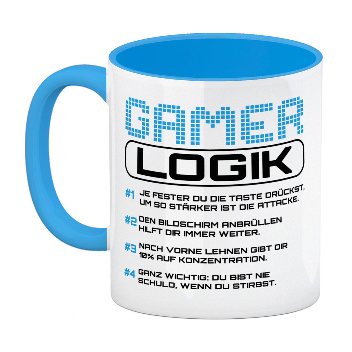 Gamer Logik Kaffeebecher