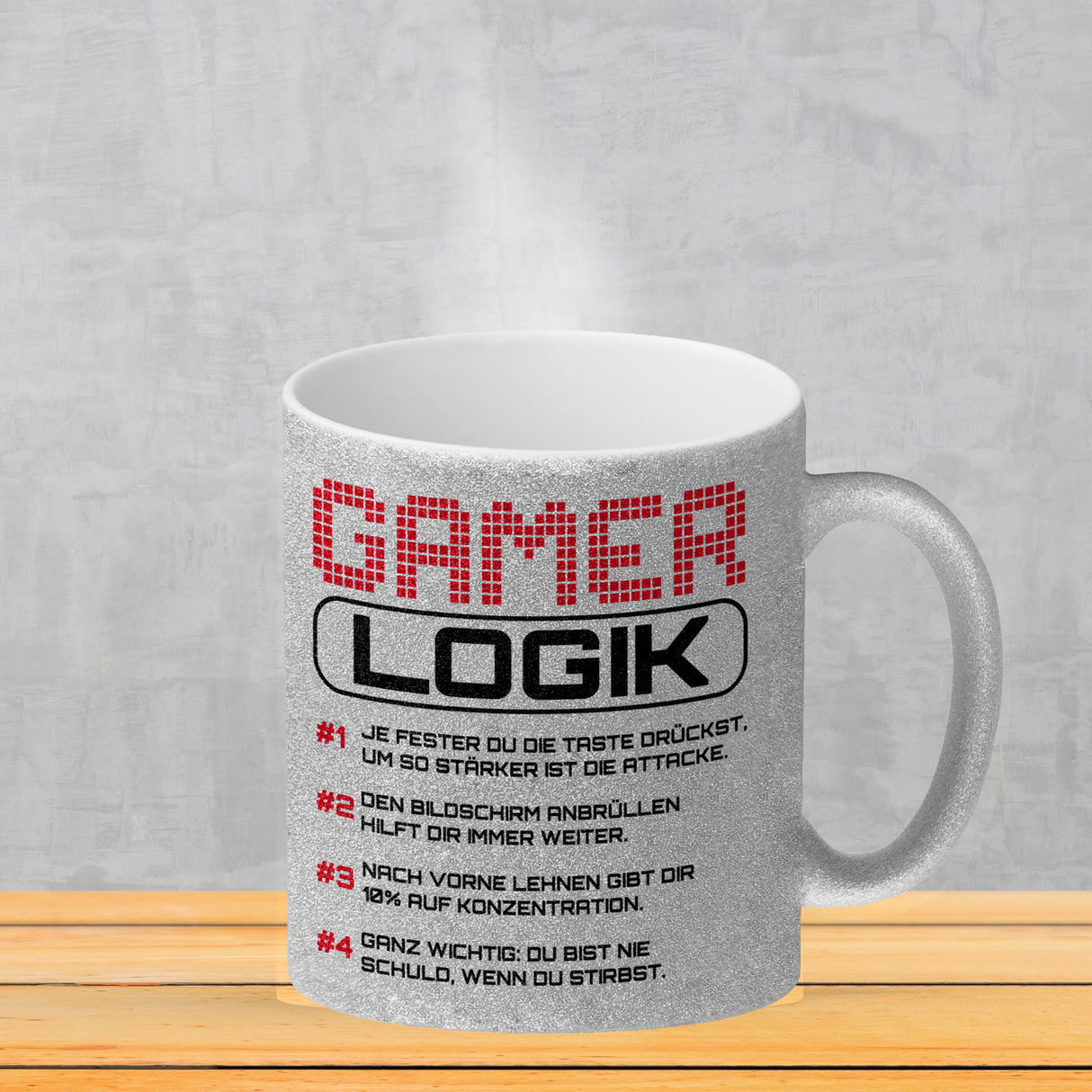 Gamer Logik Kaffeebecher