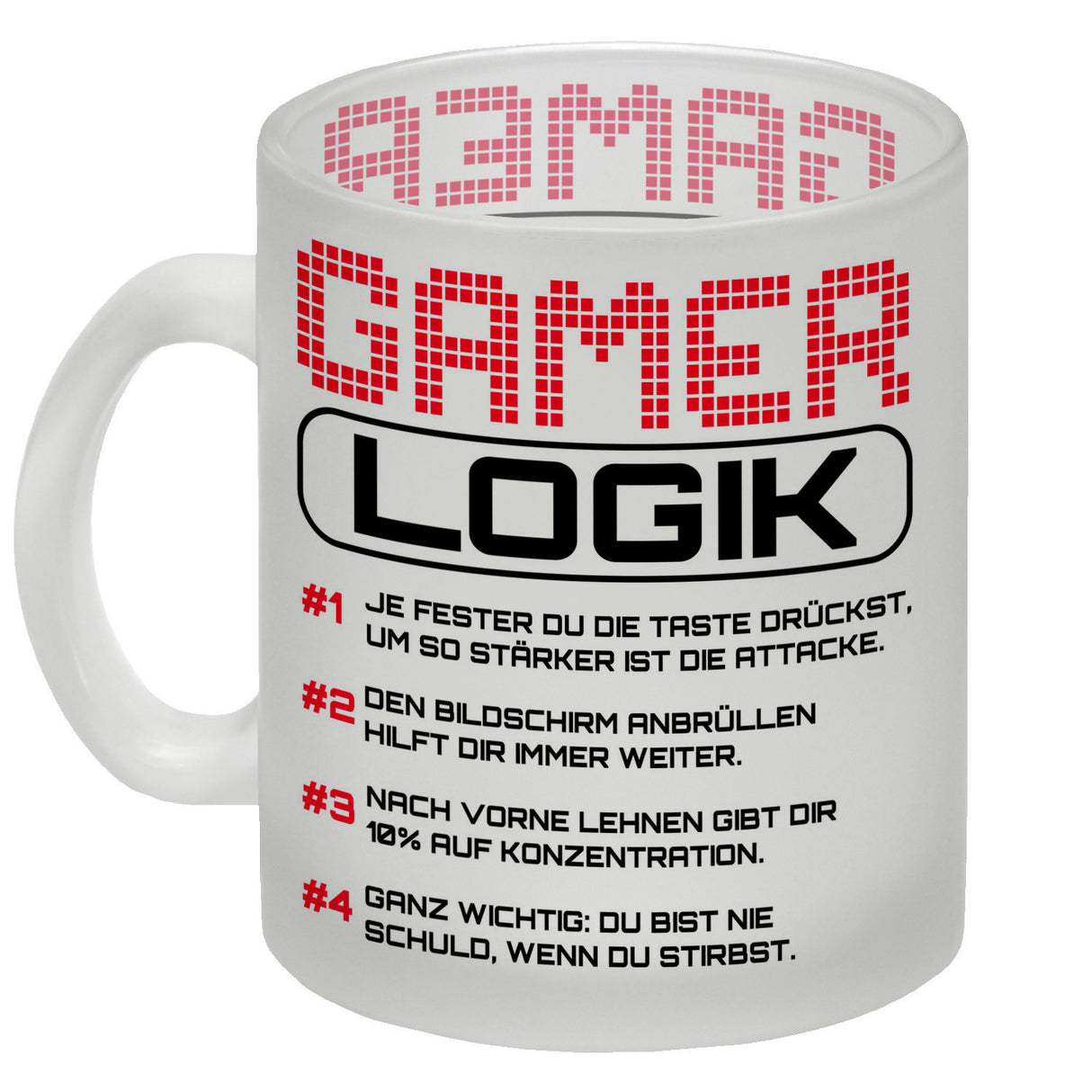 Gamer Logik Kaffeebecher