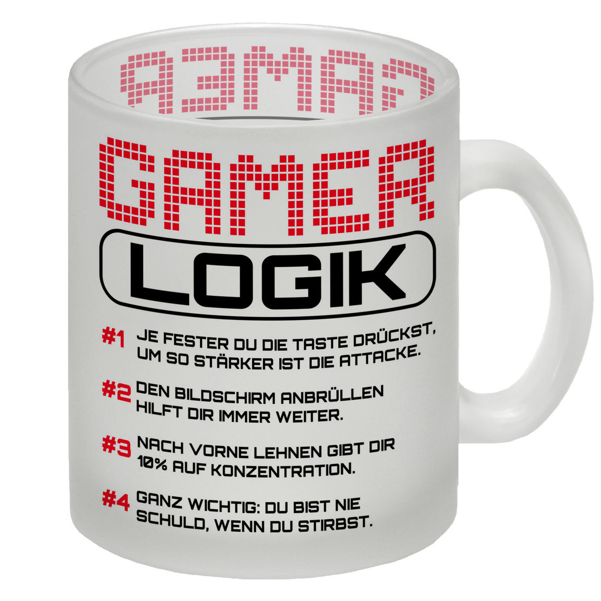 Gamer Logik Kaffeebecher